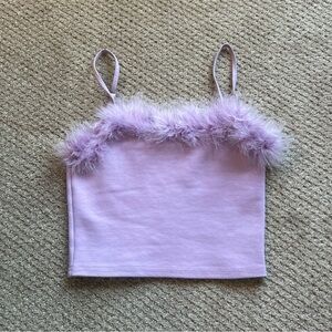 Sugar Thrillz Purple Tank Size: XS